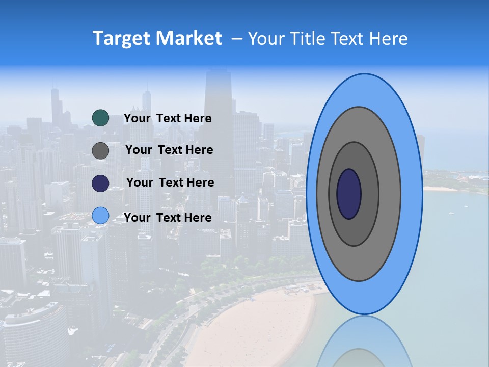 High Rise Center John Hancock PowerPoint Template