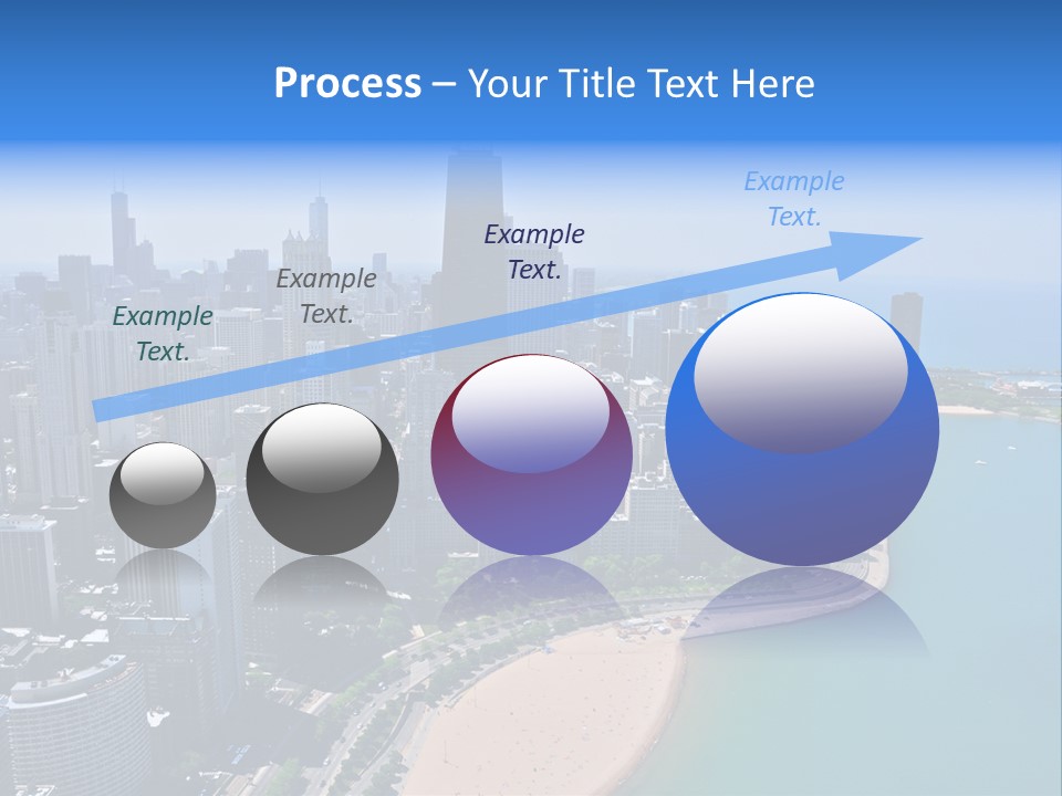 High Rise Center John Hancock PowerPoint Template