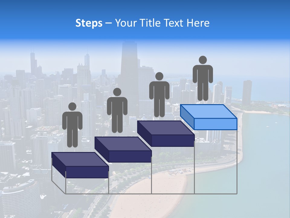 High Rise Center John Hancock PowerPoint Template