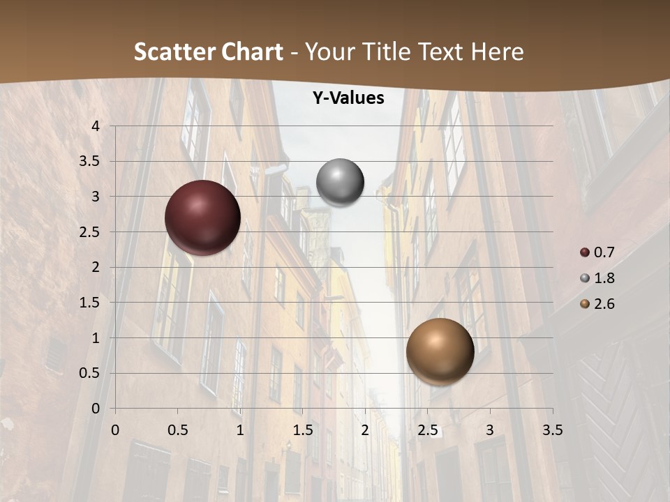 Narrow Perspective Window PowerPoint Template