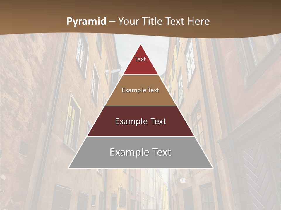 Narrow Perspective Window PowerPoint Template