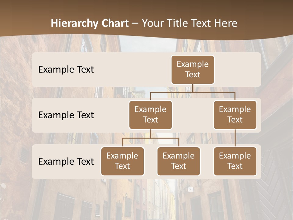 Narrow Perspective Window PowerPoint Template