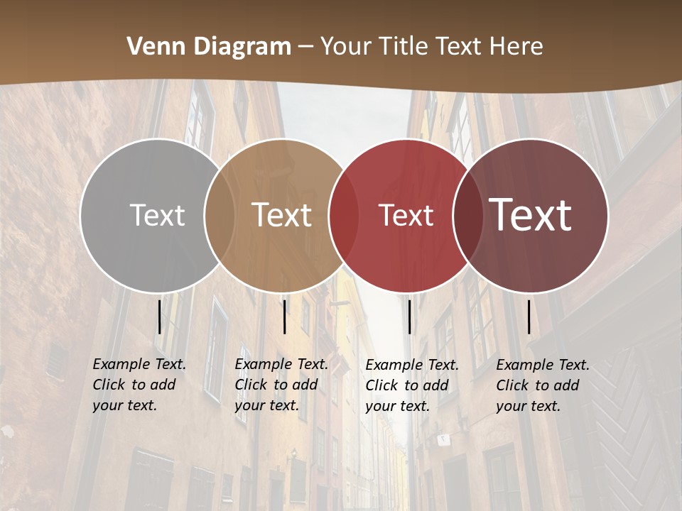 Narrow Perspective Window PowerPoint Template