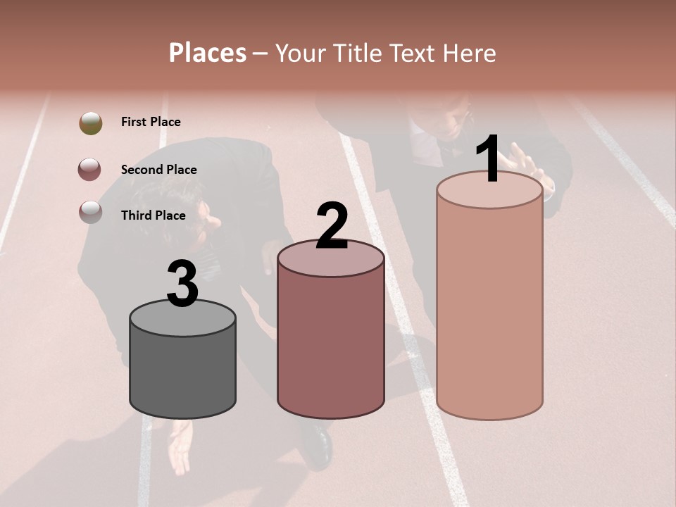 Locker Cabinet Isolated PowerPoint Template