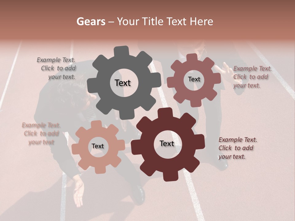 Locker Cabinet Isolated PowerPoint Template