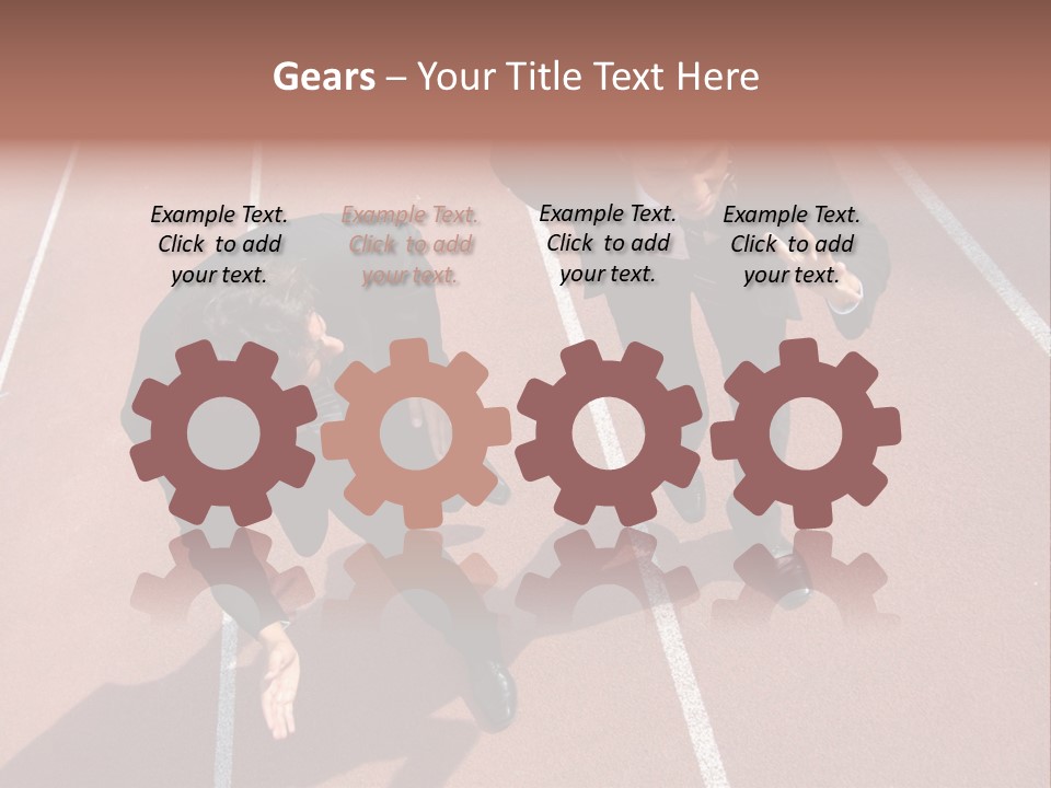 Locker Cabinet Isolated PowerPoint Template