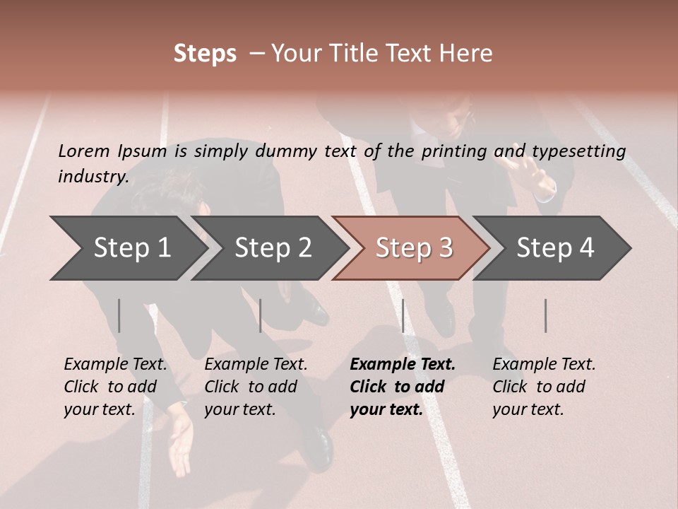 Locker Cabinet Isolated PowerPoint Template