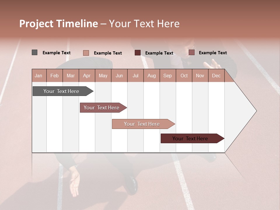 Locker Cabinet Isolated PowerPoint Template