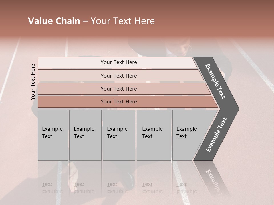 Locker Cabinet Isolated PowerPoint Template