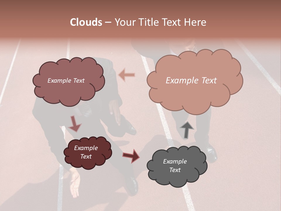Locker Cabinet Isolated PowerPoint Template
