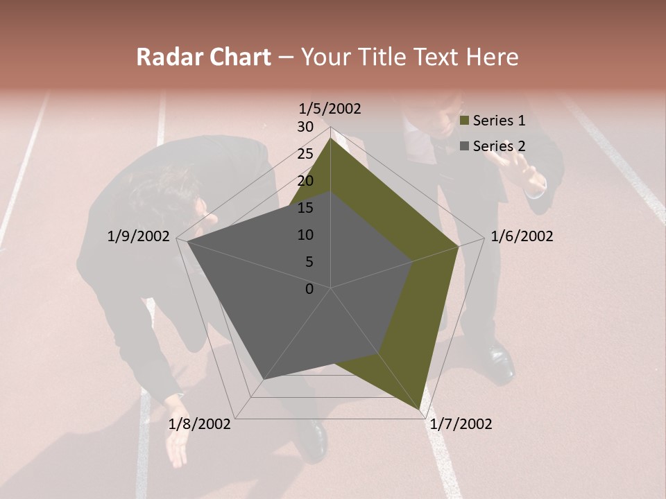 Locker Cabinet Isolated PowerPoint Template