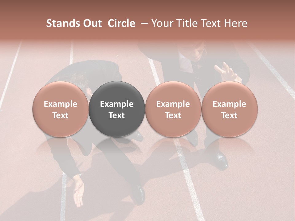 Locker Cabinet Isolated PowerPoint Template