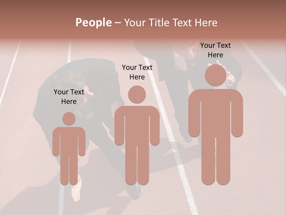 Locker Cabinet Isolated PowerPoint Template