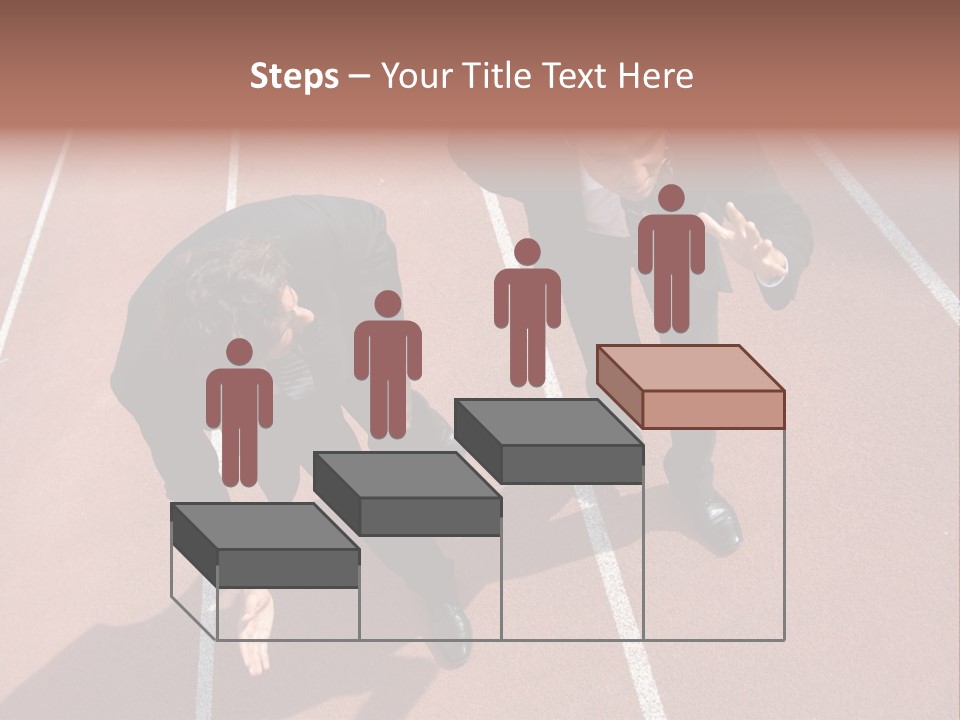 Locker Cabinet Isolated PowerPoint Template