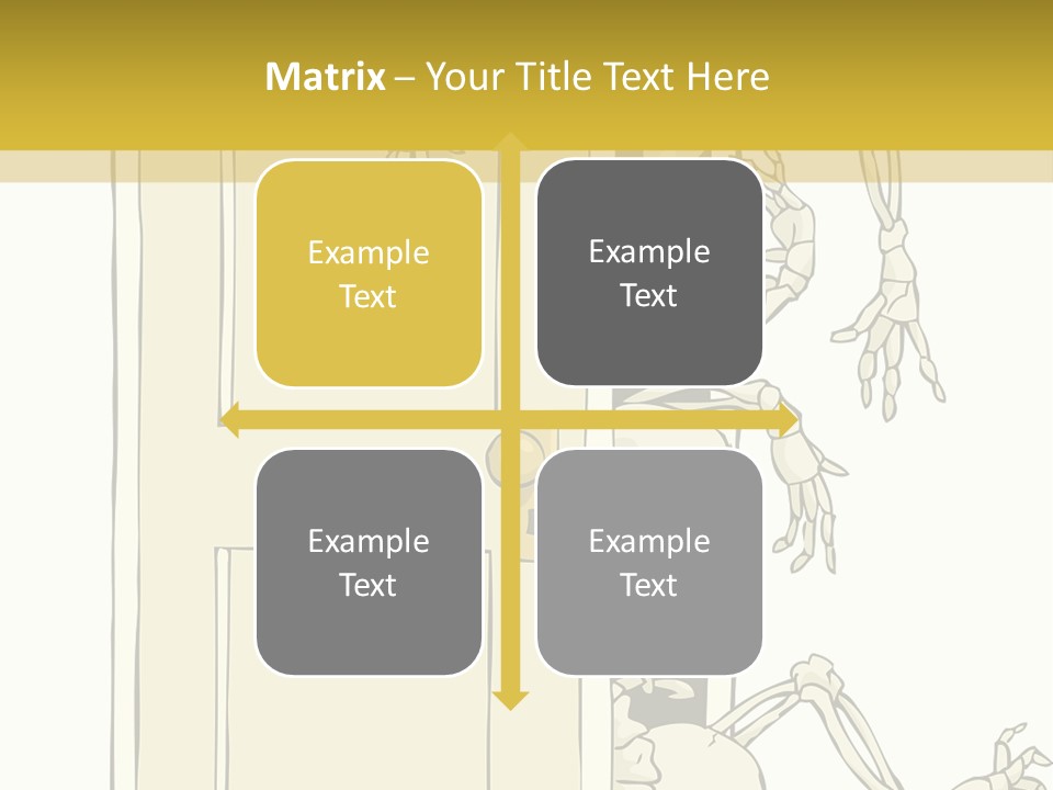 Locker Cabinet Isolated PowerPoint Template