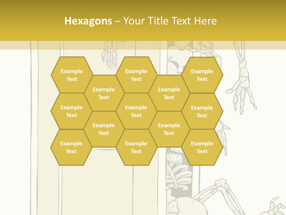 Locker Cabinet Isolated PowerPoint Template