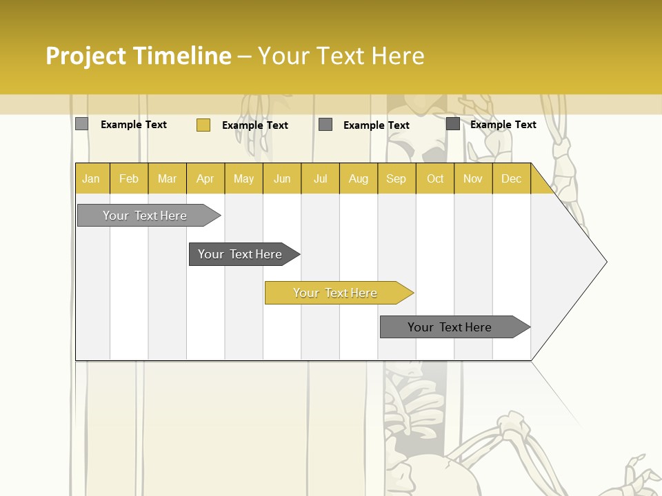 Locker Cabinet Isolated PowerPoint Template