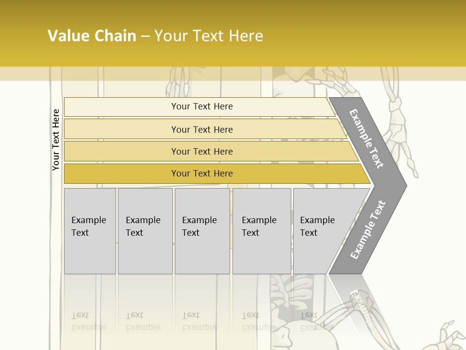 Locker Cabinet Isolated PowerPoint Template