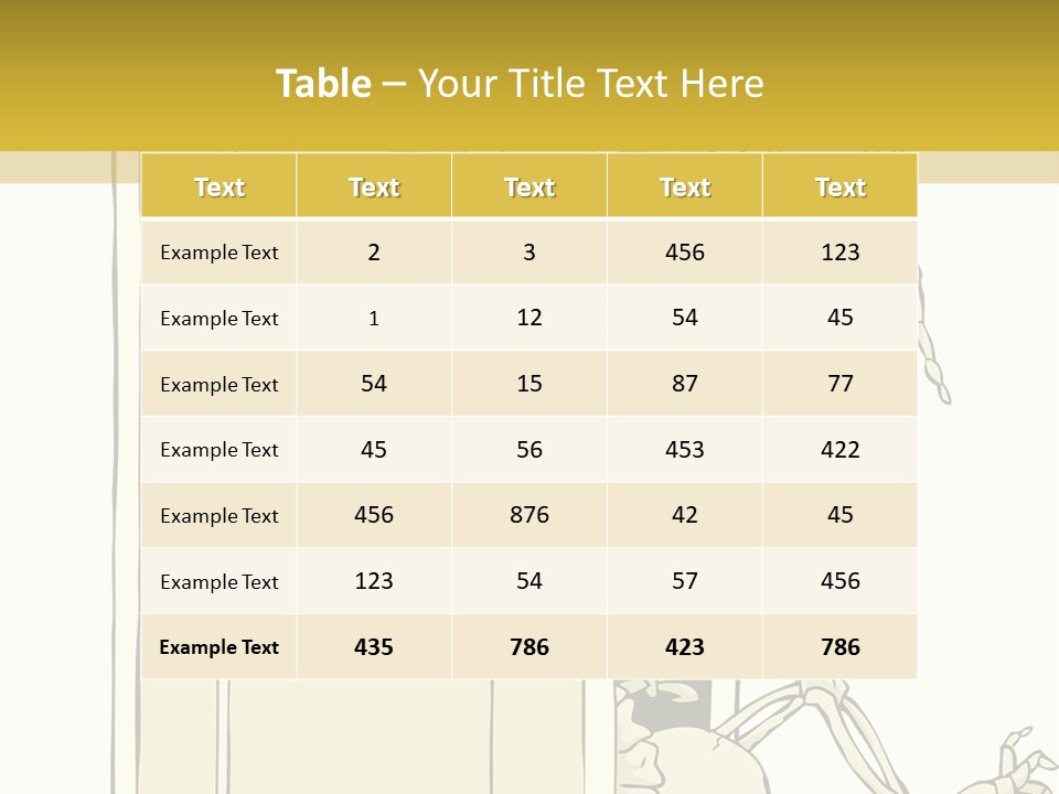 Locker Cabinet Isolated PowerPoint Template