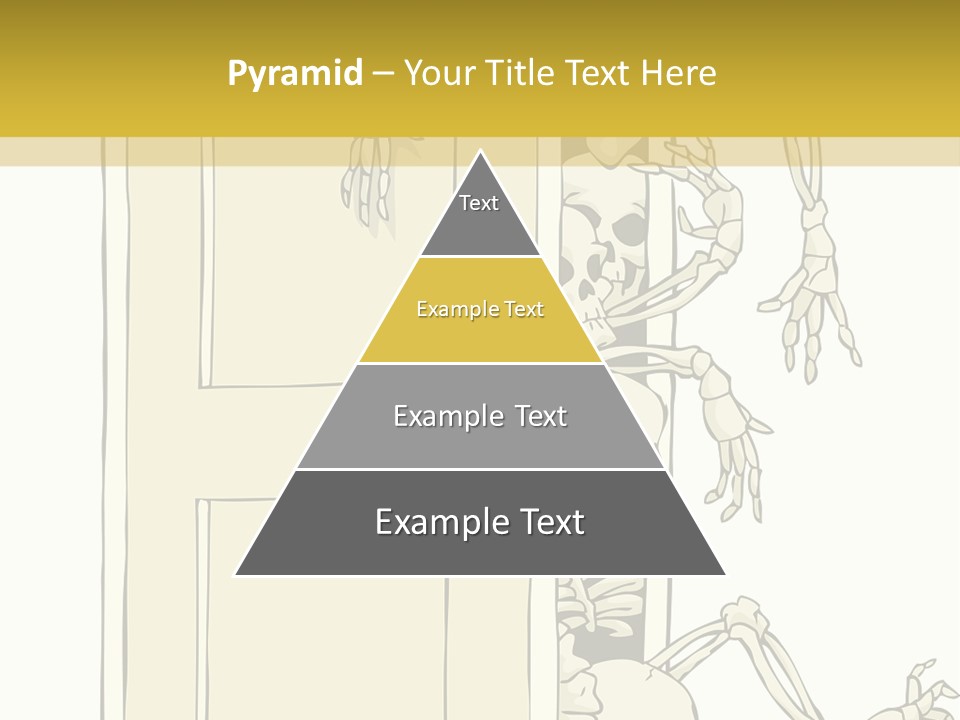 Locker Cabinet Isolated PowerPoint Template