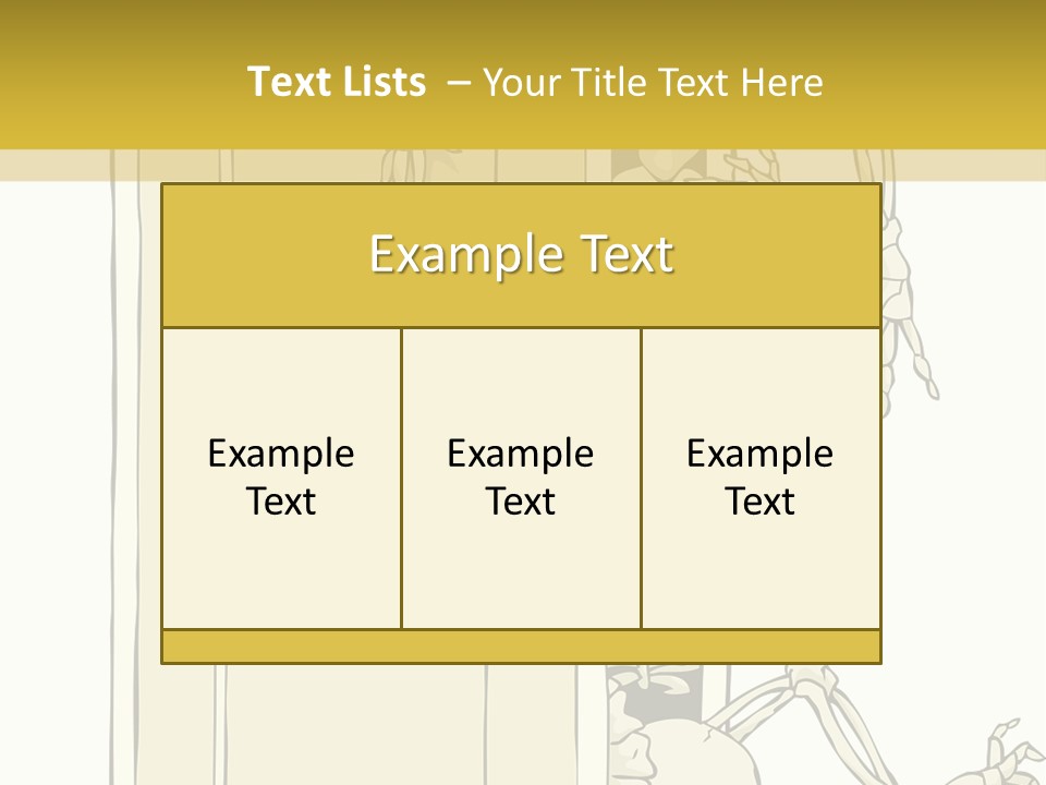 Locker Cabinet Isolated PowerPoint Template
