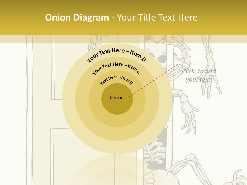 Locker Cabinet Isolated PowerPoint Template