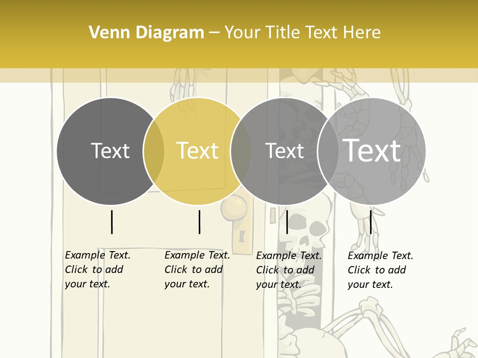 Locker Cabinet Isolated PowerPoint Template