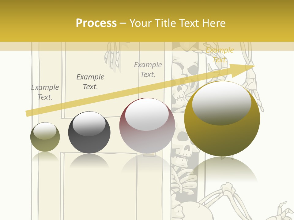 Locker Cabinet Isolated PowerPoint Template