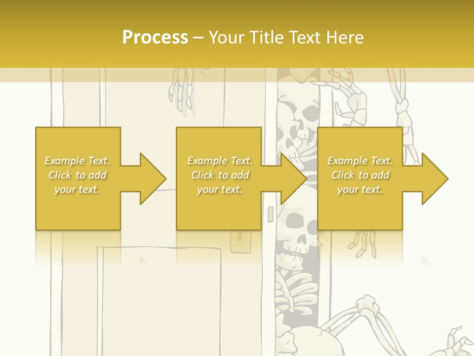 Locker Cabinet Isolated PowerPoint Template