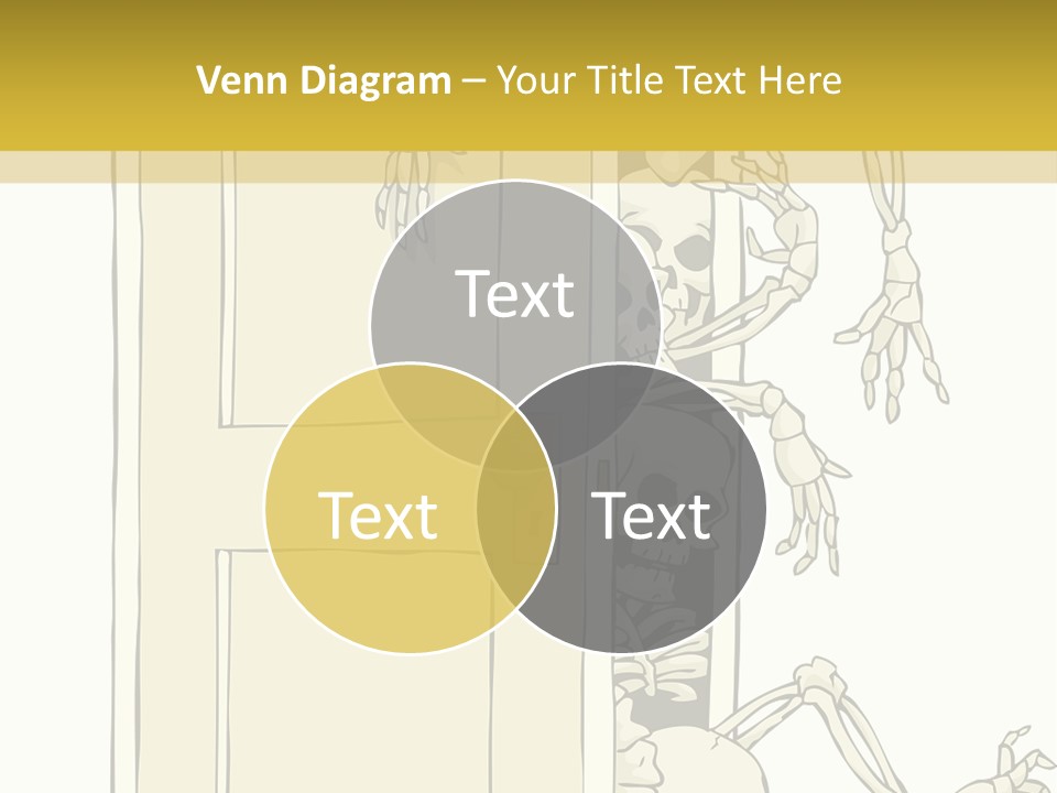 Locker Cabinet Isolated PowerPoint Template