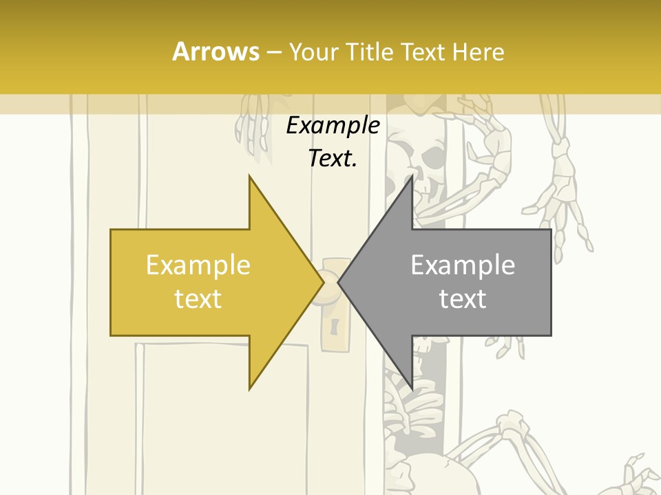 Locker Cabinet Isolated PowerPoint Template