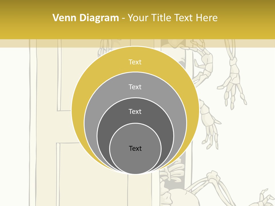 Locker Cabinet Isolated PowerPoint Template
