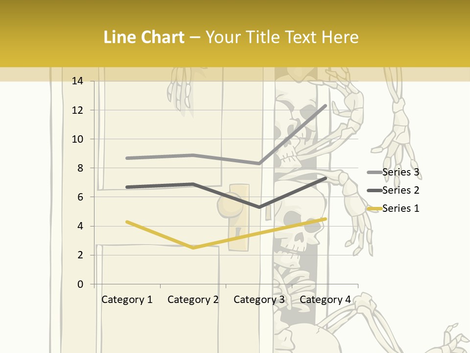 Locker Cabinet Isolated PowerPoint Template