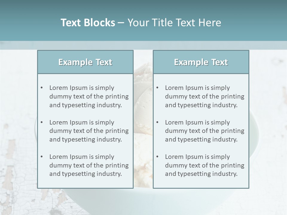 Seasonal Icecream Ice Cream PowerPoint Template