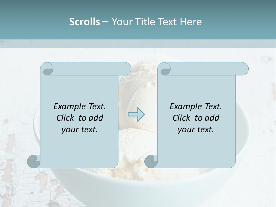 Seasonal Icecream Ice Cream PowerPoint Template