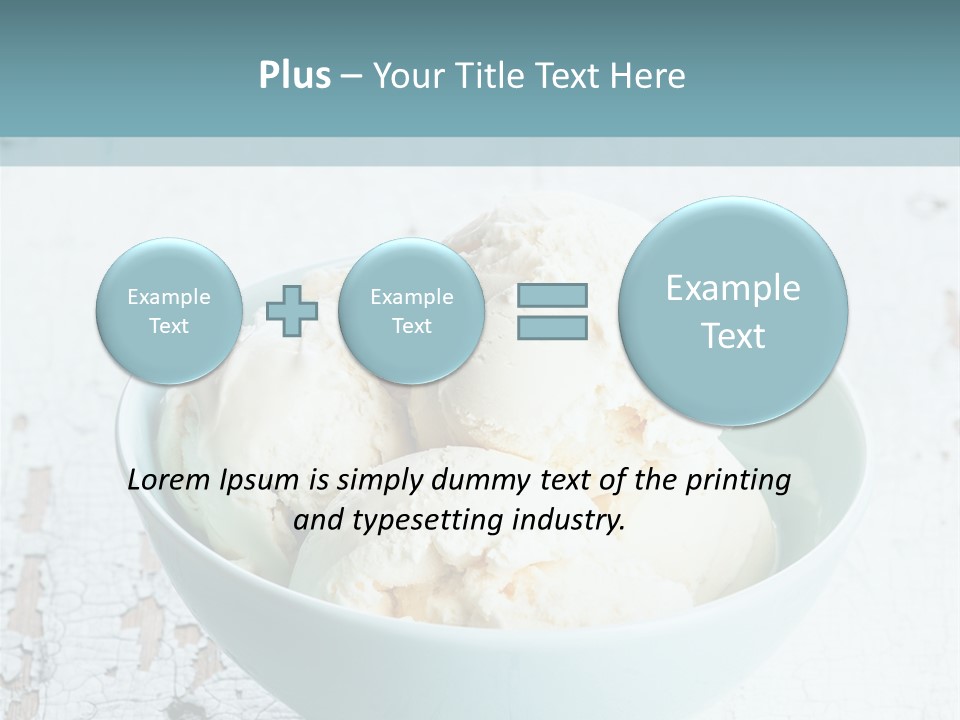 Seasonal Icecream Ice Cream PowerPoint Template