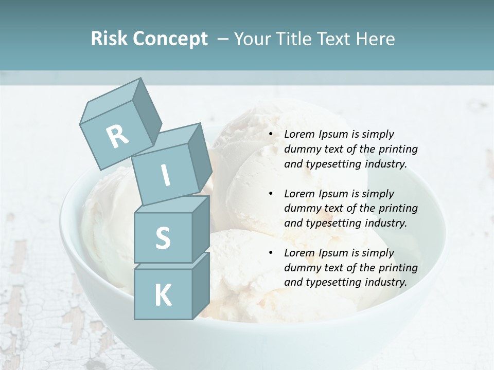 Seasonal Icecream Ice Cream PowerPoint Template