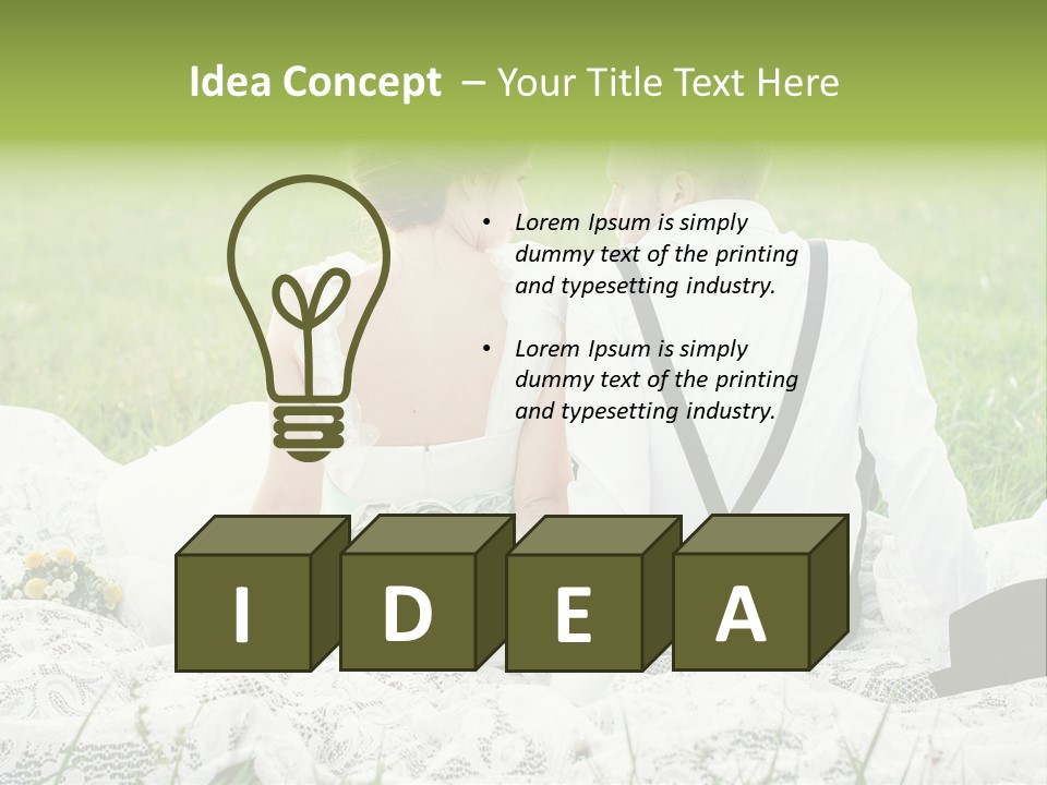 Meadow Springtime Summertime PowerPoint Template