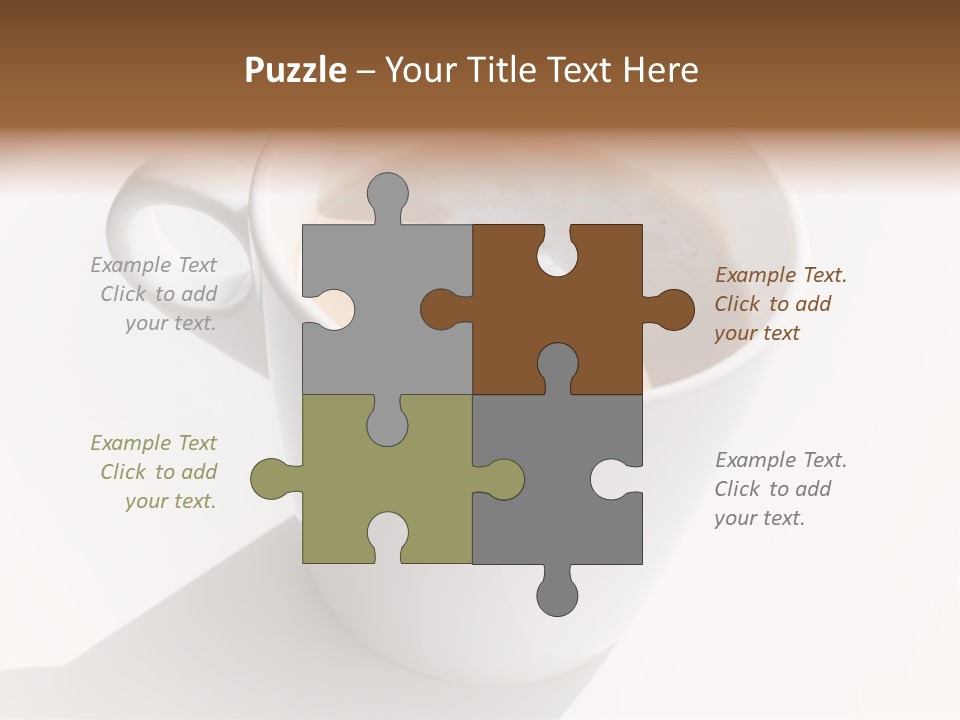 Food Cofee Closeup PowerPoint Template