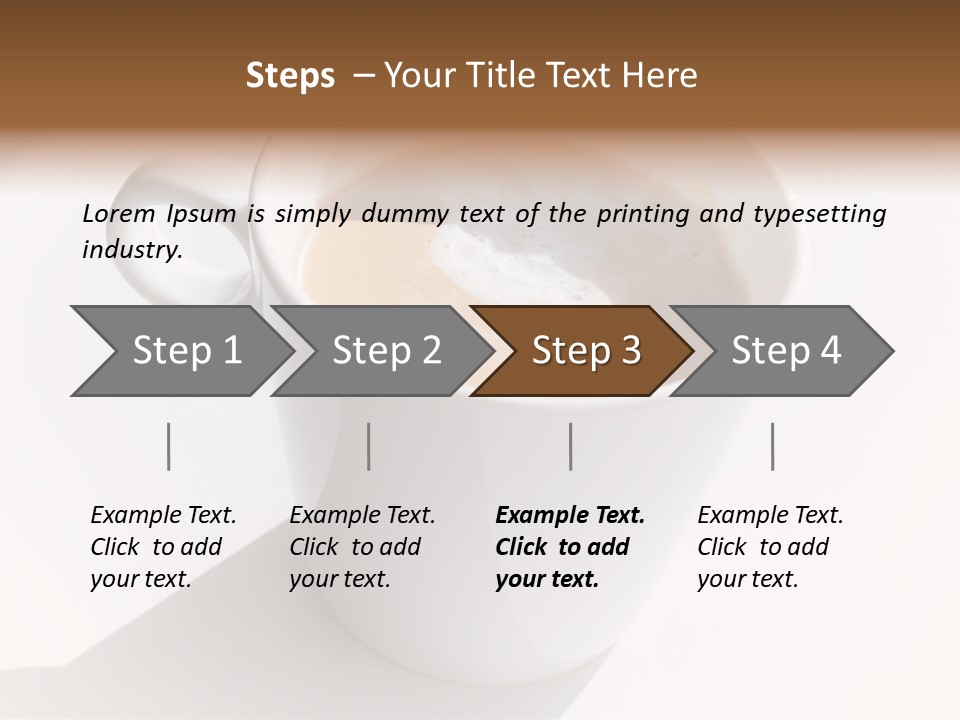 Food Cofee Closeup PowerPoint Template