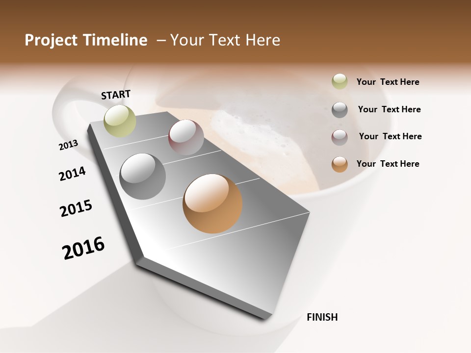 Food Cofee Closeup PowerPoint Template