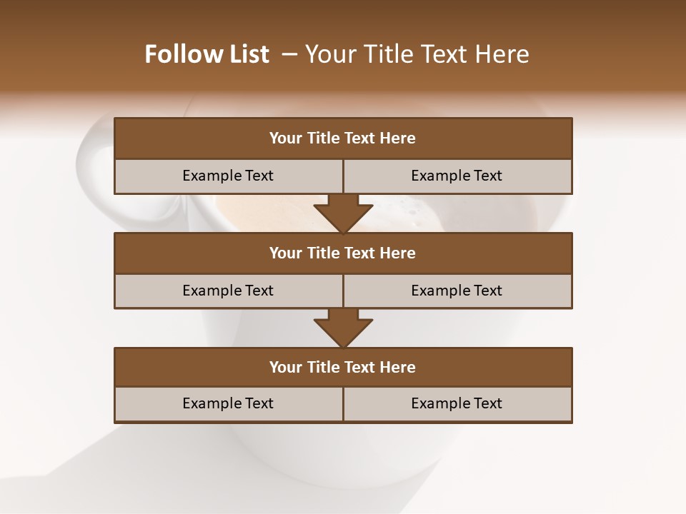 Food Cofee Closeup PowerPoint Template
