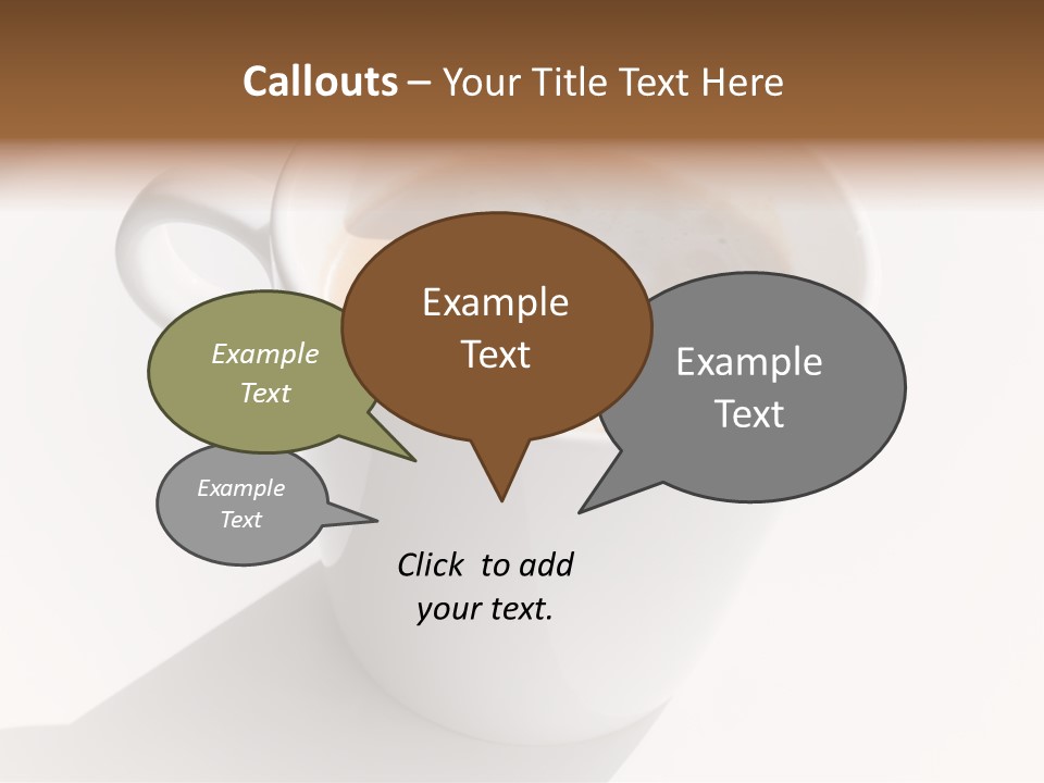 Food Cofee Closeup PowerPoint Template