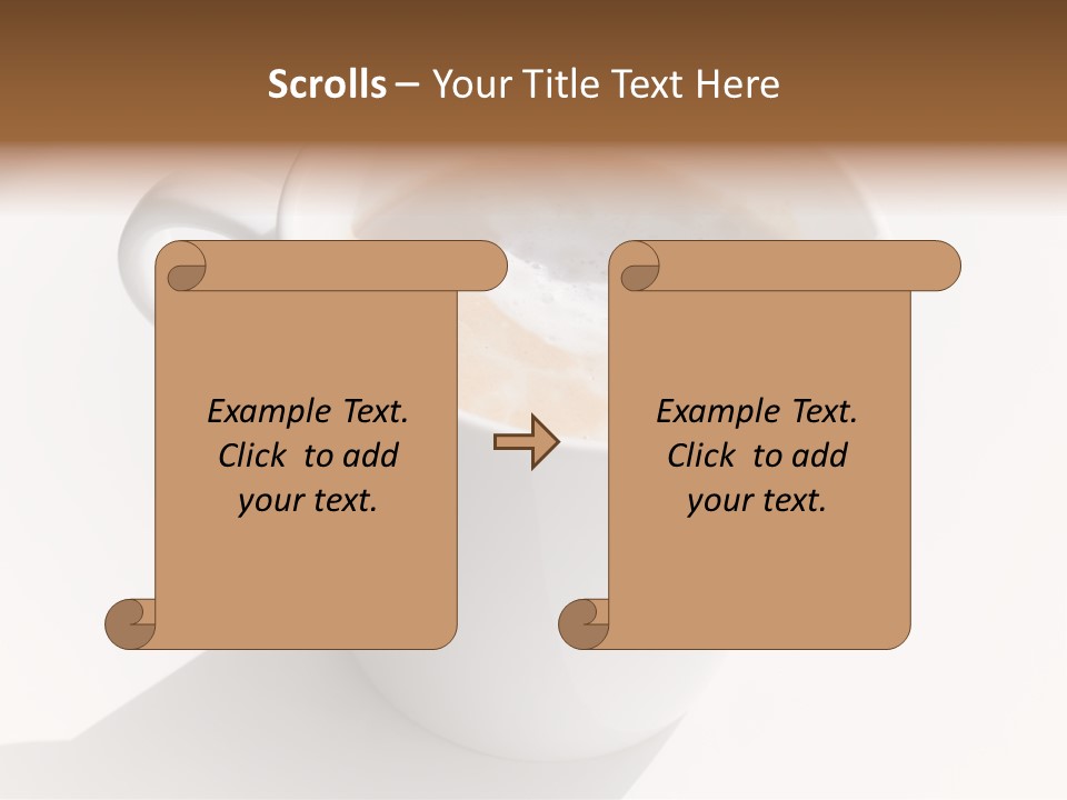 Food Cofee Closeup PowerPoint Template