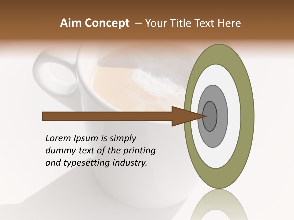 Food Cofee Closeup PowerPoint Template