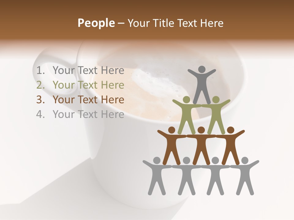 Food Cofee Closeup PowerPoint Template