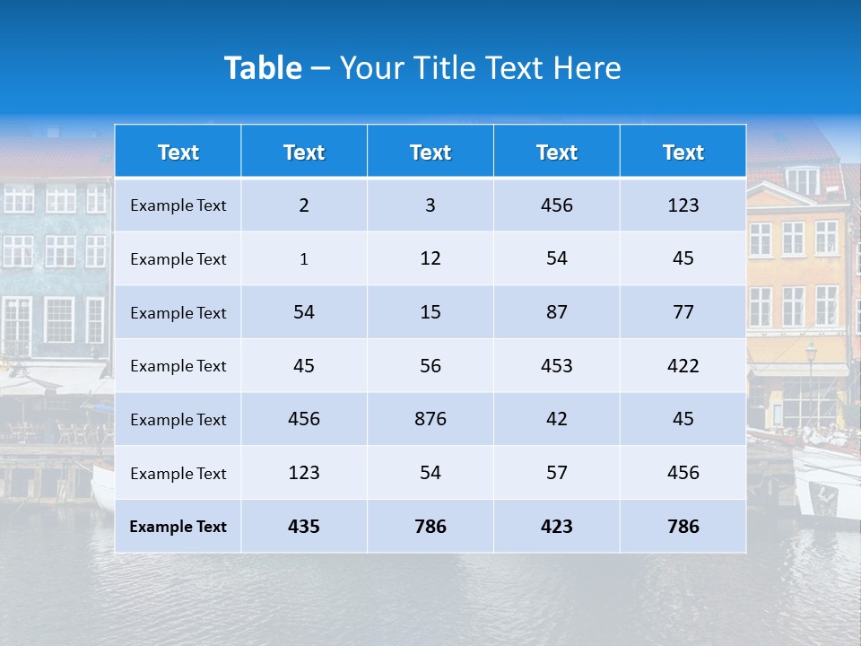 Beautiful Yacht Sea PowerPoint Template