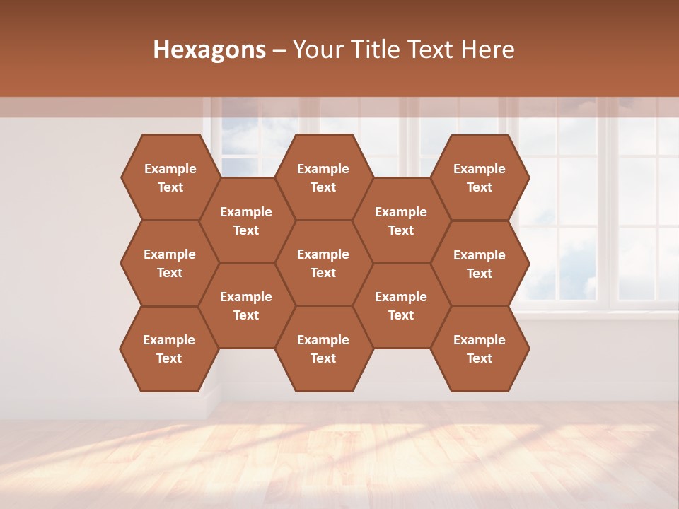 Blank Board Parquet PowerPoint Template