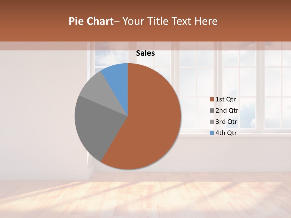 Blank Board Parquet PowerPoint Template