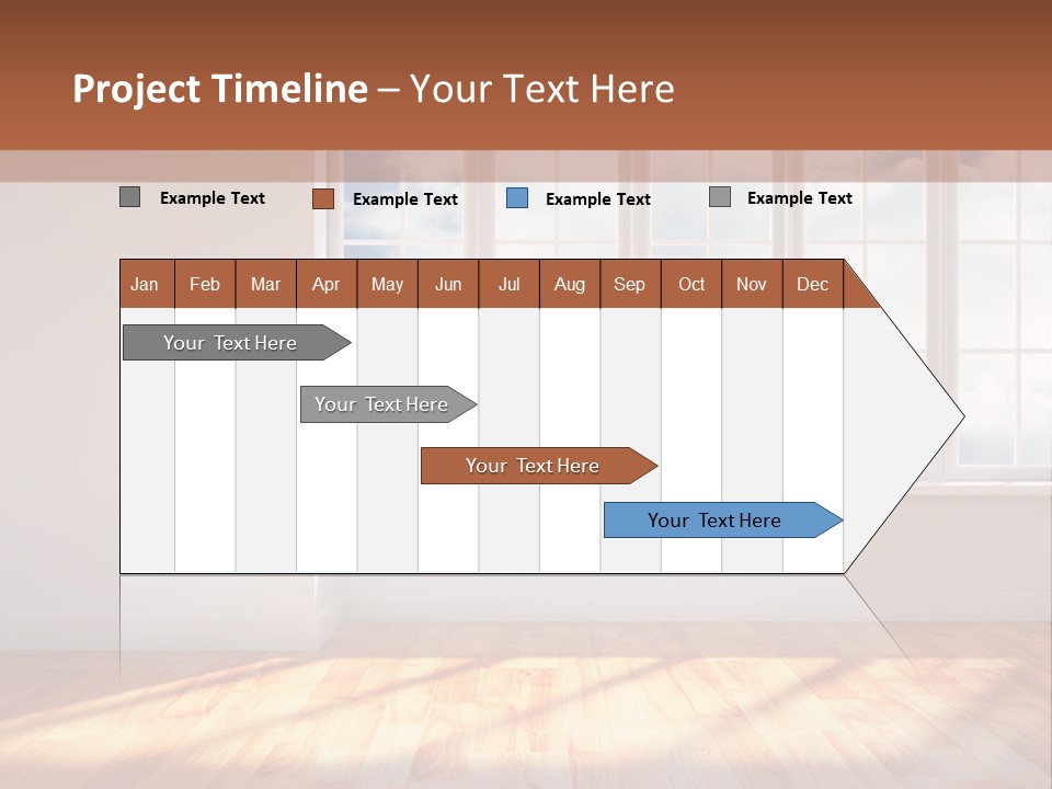 Blank Board Parquet PowerPoint Template